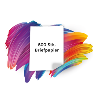 500 Stk. Briefpapier
